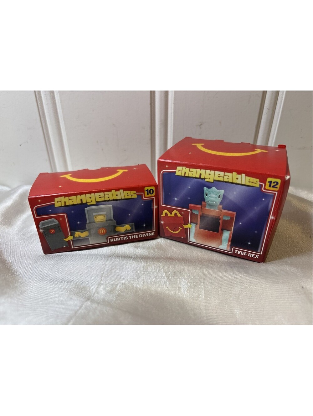 Lot of 2 McDonald's Changeables 2026 Happy Meal Toys Transformers #10 and #12